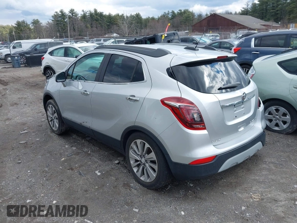 2020 Buick Encore Preferred with VIN KL4CJASB5LB014803, listed as a IAAI auction lot 41866629 with 34,975 mi miles. Bid and sale history available at carsss.com. Image 3.