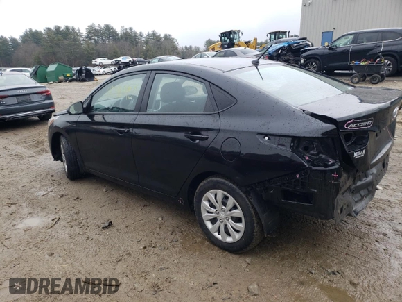 2020 Hyundai Accent SE with VIN 3KPC24A62LE109105, listed as a Copart auction lot 41796993 with 36,122 mi miles. Bid and sale history available at carsss.com. Image 2.