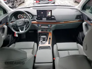 2021 Audi Q5 Prestige with VIN WA1CAAFY9M2100776, listed as a Copart auction lot 51891755 with 28,305 mi miles and Salvage Title. Bid and sale history available at carsss.com. Image 8.