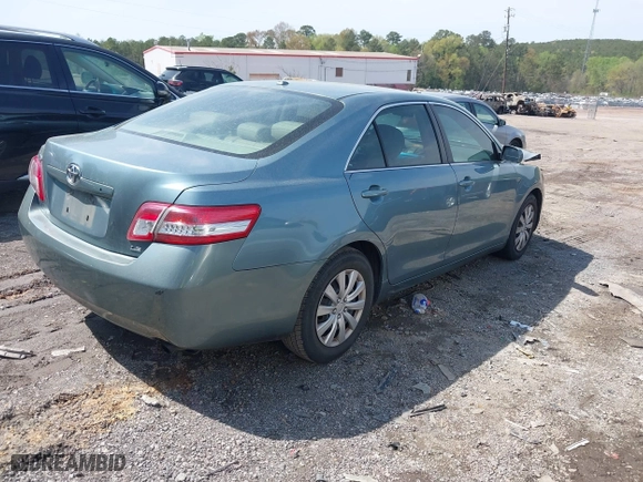 2010 Toyota Camry with VIN 4T1BF3EK5AU534541, listed as a IAAI auction lot 41918333 with 240,843 mi miles. Bid and sale history available at carsss.com. Image 4.