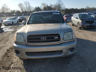2001 Toyota Sequoia SR5 with VIN 5TDZT34A01S041892, listed as a Copart auction lot 50357025 with 223,300 mi miles and Salvage Title. Bid and sale history available at carsss.com. Image 5.