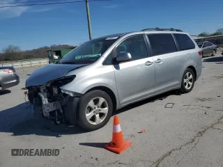 2015 Toyota Sienna LE AAS with VIN 5TDKK3DC6FS642415, listed as a Copart auction lot 49990815 with 259,240 mi miles and Clean Title. Bid and sale history available at DreamBid. Image 1.