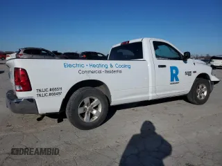 2021 Ram 1500 Tradesman with VIN 3C6JR6DT7MG538785, listed as a Copart auction lot 87669655 with 82,005 mi miles and Salvage title. Bid and sale history available at DreamBid. Image 3.