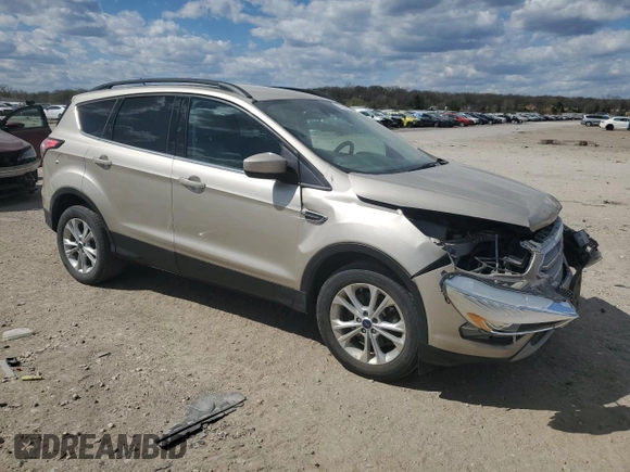 2017 Ford Escape SE with VIN 1FMCU9G92HUC78781, listed as a Copart auction lot 52633705 with 152,137 mi miles and Salvage Title. Bid and sale history available at carsss.com. Image 4.