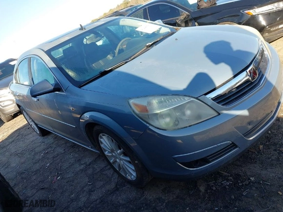 2008 Saturn Aura XR with VIN 1G8ZV57718F129070, listed as a IAAI auction lot 41445581 with 165,774 mi miles. Bid and sale history available at carsss.com. Image 1.