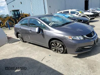 2015 Honda Civic EX z VIN 19XFB2F85FE248225, wystawiony jako Copart lot #57252085 z przebiegiem Nie podano mil oraz Szkoda całkowita • Salvage title. Historia ofert i sprzedaży dostępna na DreamBid. Obrazek 4.