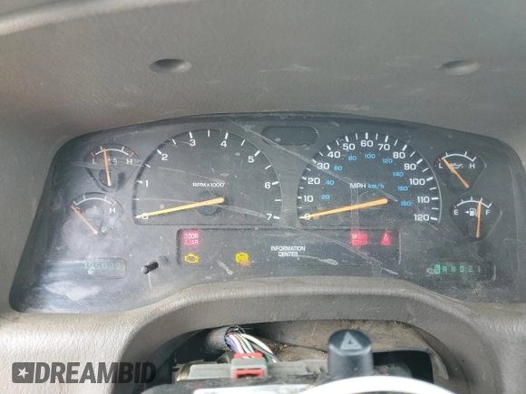 2002 Dodge Durango with VIN 1B4HR48N82F100912, listed as a Copart auction lot 58509495 with 195,039 mi miles and Salvage title. Bid and sale history available at DreamBid. Image 9.
