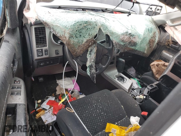 2012 Toyota Tundra 4WD Truck with VIN 5TFDY5F17CX261662, listed as a Copart auction lot 82633504 with 0 mi miles and Salvage Title. Bid and sale history available at carsss.com. Image 8.