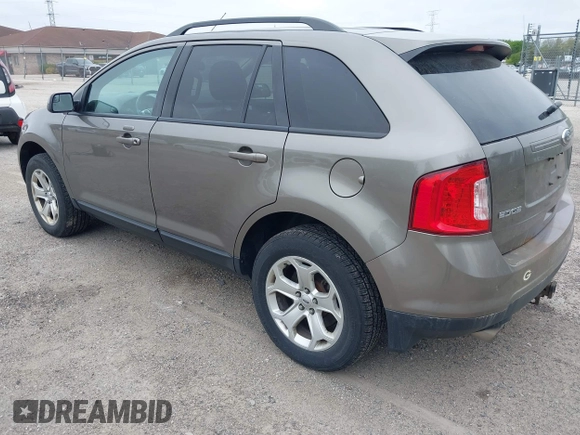 2014 Ford Edge SEL z VIN 2FMDK4JC1EBA03356, wystawiony jako IAAI lot #42304387 z przebiegiem 229 763 mil mil oraz . Historia ofert i sprzedaży dostępna na DreamBid. Obrazek 3.