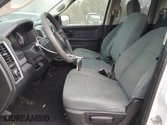 2017 Ram 1500 Express with VIN 1C6RR7FG8HS636943, listed as a Copart auction lot 50596325 with 131,140 mi miles and Salvage Title. Bid and sale history available at carsss.com. Image 7.