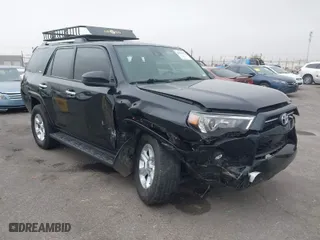 2022 Toyota 4Runner SR5 with VIN JTEEU5JR6N5260896, listed as a IAAI auction lot 41286832 with 62,492 mi miles. Bid and sale history available at carsss.com. Image 1.