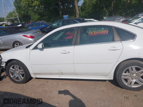 2011 Chevrolet Impala LT Fleet with VIN 2G1WG5EK7B1200757, listed as a IAAI auction lot 42402224 with 128,006 mi miles and . Bid and sale history available at DreamBid. Image 14.