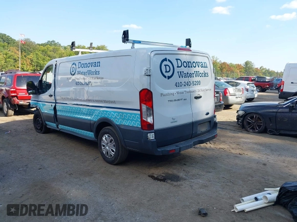 2015 Ford Transit Cargo with VIN 1FTNE1YG1FKA30488, listed as a IAAI auction lot 40531264 with 140,244 mi miles and . Bid and sale history available at DreamBid. Image 3.