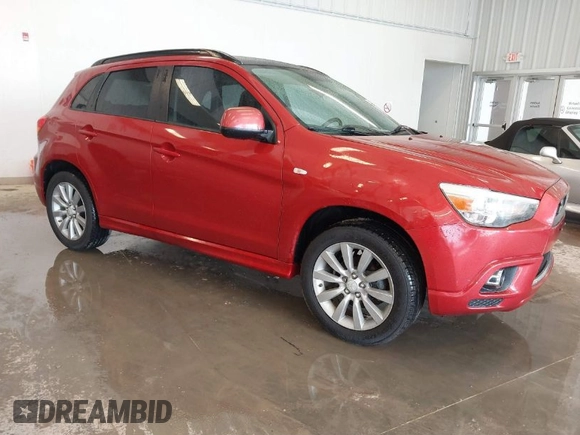 2011 Mitsubishi Outlander Sport SE with VIN JA4AP4AU8BZ013936, listed as a IAAI auction lot 41746914 with 150,739 mi miles. Bid and sale history available at carsss.com. Image 1.