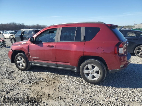 2016 Jeep Compass Latitude with VIN 1C4NJCEB0GD651470, listed as a Copart auction lot 47505465 with 130,826 mi miles and Salvage Title. Bid and sale history available at carsss.com. Image 2.