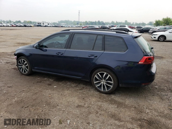 2017 Volkswagen Golf S with VIN 3VW017AU9HM542386, listed as a Copart auction lot 59942175 with 185,613 mi miles and Salvage title. Bid and sale history available at DreamBid. Image 2.