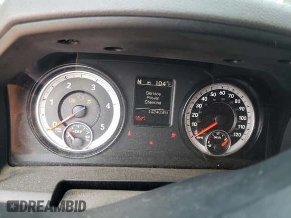 2015 Ram 1500 Tradesman with VIN 1C6RR7FMXFS616809, listed as a Copart auction lot 58936045 with 142,409 mi miles and Salvage title. Bid and sale history available at DreamBid. Image 9.