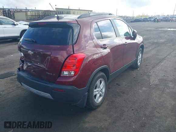2016 Chevrolet Trax LT z VIN 3GNCJLSB3GL227097, wystawiony jako IAAI lot #42208844 z przebiegiem 118 887 mil mil oraz . Historia ofert i sprzedaży dostępna na DreamBid. Obrazek 4.