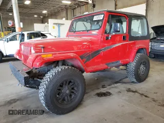 1994 Jeep Wrangler with VIN 1J4FY29SXRP458257, listed as a Copart auction lot 61340525 with 92,004 mi miles and Clean title. Bid and sale history available at DreamBid. Image 1.