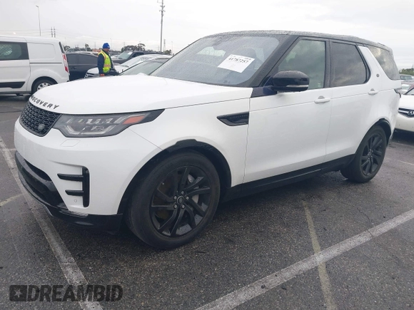 2018 Land Rover Discovery HSE z VIN SALRR2RV1JA078394, wystawiony jako IAAI lot #41787257 z przebiegiem 74 499 mil mil oraz . Historia ofert i sprzedaży dostępna na DreamBid. Obrazek 2.