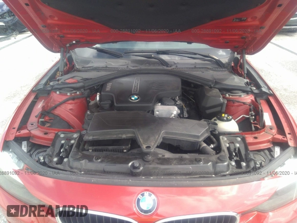 2015 BMW 3 Series 320i with VIN WBA3B1C55F5A05744, listed as a IAAI auction lot 41710150 with 72,317 mi miles. Bid and sale history available at carsss.com. Image 10.