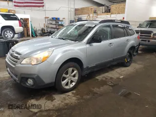 2013 Subaru Outback 2.5i Premium with VIN 4S4BRBCC6D1289770, listed as a Copart auction lot 88853395 with 117,303 mi miles and Salvage Title. Bid and sale history available at carsss.com. Image 1.