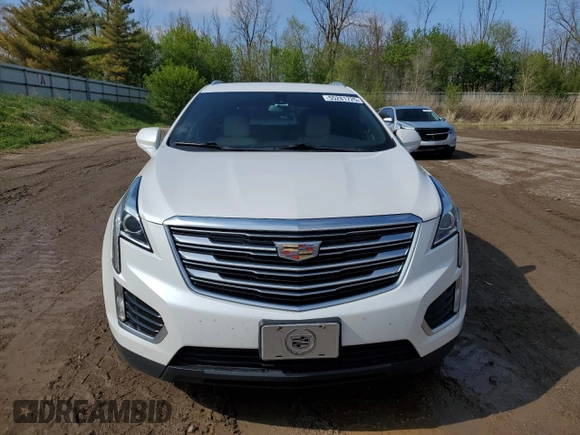 2017 Cadillac XT5 FWD with VIN 1GYKNARS0HZ157551, listed as a Copart auction lot 55281725 with 144,077 mi miles and Clean title. Bid and sale history available at DreamBid. Image 5.