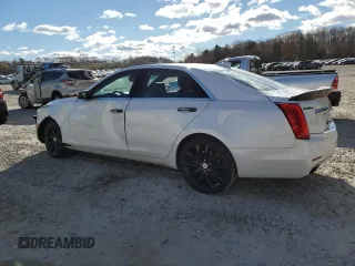 2016 Cadillac CTS with VIN 1G6AZ5SS8G0197616, listed as a Copart auction lot 80515554 with 61,355 mi miles and Salvage Title. Bid and sale history available at DreamBid. Image 2.