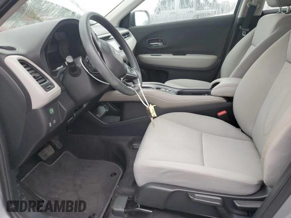 2021 Honda HR-V LX with VIN 3CZRU6H32MM701102, listed as a Copart auction lot 63215115 with 82,333 mi miles and Salvage title. Bid and sale history available at DreamBid. Image 7.