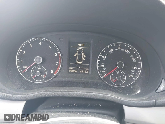 2012 Volkswagen Passat SE z VIN 1VWBH7A3XCC108676, wystawiony jako IAAI lot #41897380 z przebiegiem 94 066 mil mil oraz . Historia ofert i sprzedaży dostępna na DreamBid. Obrazek 7.