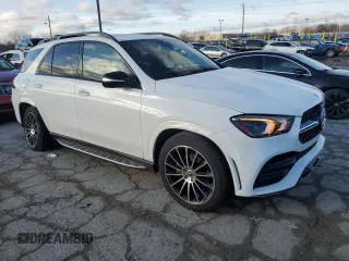 2022 Mercedes-Benz GLE 350 with VIN 4JGFB4KB9NA799932, listed as a Copart auction lot 43086655 with 26,814 mi miles and Salvage title. Bid and sale history available at DreamBid. Image 4.