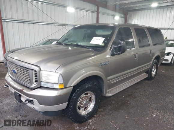 2004 Ford Excursion Eddie Bauer with VIN 1FMNU44P74EA37723, listed as a IAAI auction lot 41987523 with 300,119 mi miles and . Bid and sale history available at DreamBid. Image 17.