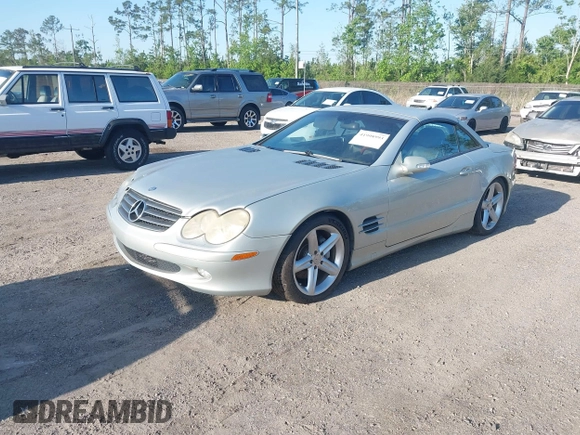 2003 Mercedes-Benz SL 500 with VIN WDBSK75F53F010905, listed as a IAAI auction lot 41998993 with Not provided miles and . Bid and sale history available at DreamBid. Image 17.