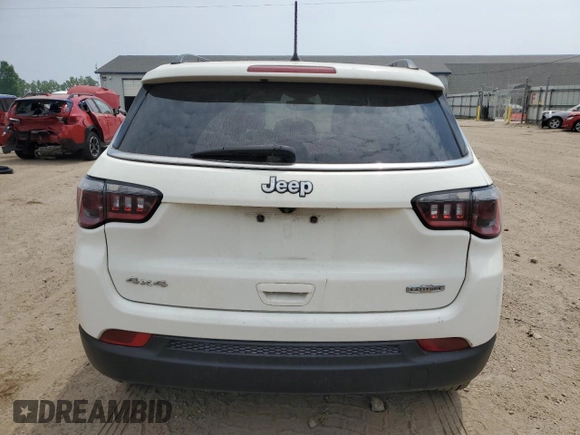 2017 Jeep Compass Latitude с VIN 3C4NJDBB6HT642052, выставлен на аукционе Copart как лот 60118465 с пробегом 102 756 миль миль и Чистый • Clean title. История ставок и продаж доступна на DreamBid. Изображение 6.