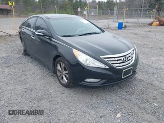 2013 Hyundai Sonata Limited with VIN 5NPEC4ACXDH506005, listed as a IAAI auction lot 41563694 with 154,853 mi miles and . Bid and sale history available at DreamBid. Image 1.