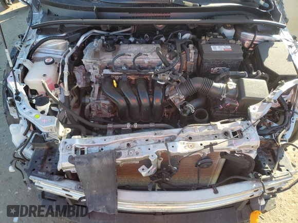 2022 Toyota Corolla LE with VIN JTDEPMAE0NJ201949, listed as a Copart auction lot 46771045 with 67,792 mi miles and Salvage Title. Bid and sale history available at carsss.com. Image 11.