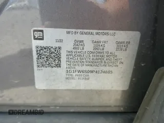2023 Chevrolet Bolt EV 1LT with VIN 1G1FW6S09P4124885, listed as a Copart auction lot 57169545 with 47,426 mi miles and Salvage title. Bid and sale history available at DreamBid. Image 13.
