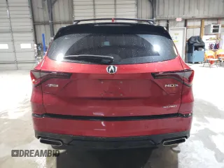 2023 Acura MDX w/A-Spec Package with VIN 5J8YE1H04PL040249, listed as a Copart auction lot 44344885 with Not Provided miles and Salvage Title. Bid and sale history available at DreamBid. Image 6.