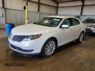 2013 Lincoln MKS EcoBoost with VIN 1LNHL9FT7DG616416, listed as a Copart auction lot 50709645 with 39,051 mi miles and Salvage Title. Bid and sale history available at carsss.com. Image 1.