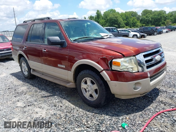 2007 Ford Expedition Eddie Bauer with VIN 1FMFU17507LA70382, listed as a IAAI auction lot 42438999 with 256,412 mi miles and . Bid and sale history available at DreamBid. Image 1.
