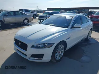 2017 Jaguar XF 35t Premium with VIN SAJBD4BV4HCY47645, listed as a IAAI auction lot 41283443 with 50,874 mi miles. Bid and sale history available at carsss.com. Image 2.