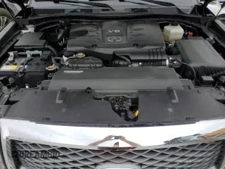 2022 Infiniti QX80 PREMIUM SELECT with VIN JN8AZ2AE1N9292782, listed as a Copart auction lot 66077354 with 55,075 mi miles and Salvage Title. Bid and sale history available at carsss.com. Image 13.
