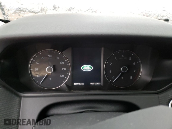 2018 Land Rover Range Rover Velar S with VIN SALYB2RX0JA725191, listed as a Copart auction lot 46030713 with 54,118 mi miles. Bid and sale history available at carsss.com. Image 9.