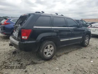 2007 Jeep Grand Cherokee Overland with VIN 1J8HR68227C651830, listed as a Copart auction lot 62403725 with 147,827 mi miles and Salvage title. Bid and sale history available at DreamBid. Image 3.