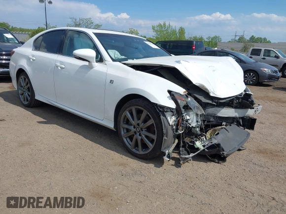 2014 Lexus GS 350 with VIN JTHCE1BL7E5022517, listed as a IAAI auction lot 42168569 with 72,572 mi miles and . Bid and sale history available at DreamBid. Image 1.