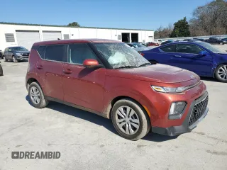 2022 Kia Soul LX with VIN KNDJ23AU5N7820705, listed as a Copart auction lot 46083615 with 19,294 mi miles and Salvage Title. Bid and sale history available at carsss.com. Image 4.