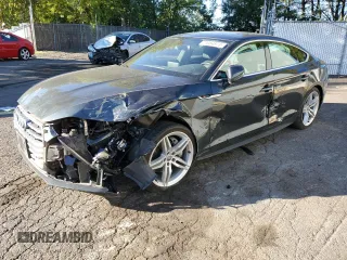 2019 Audi A5 Sportback Premium Plus with VIN WAUENCF55KA085987, listed as a Copart auction lot 71084973 with 38,324 mi miles. Bid and sale history available at carsss.com. Image 1.