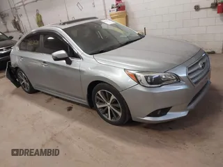 2016 Subaru Legacy 2.5i Limited with VIN 4S3BNBN63G3015622, listed as a IAAI auction lot 41827624 with 126,544 mi miles. Bid and sale history available at carsss.com. Image 1.
