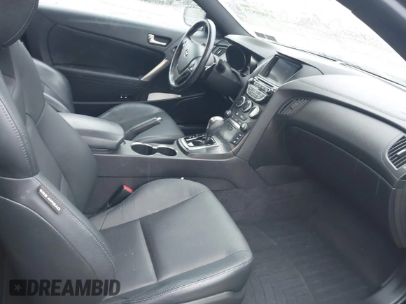 2016 Hyundai Genesis Coupe R-Spec with VIN KMHHU6KJ9GU132432, listed as a IAAI auction lot 42009573 with 63,267 mi miles and . Bid and sale history available at DreamBid. Image 5.