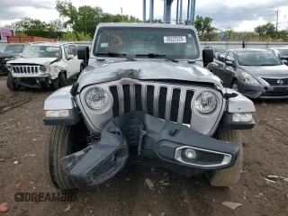 2018 Jeep Wrangler Unlimited Sahara with VIN 1C4HJXEG6JW239095, listed as a Copart auction lot 58222225 with 59,969 mi miles and Salvage title. Bid and sale history available at DreamBid. Image 5.